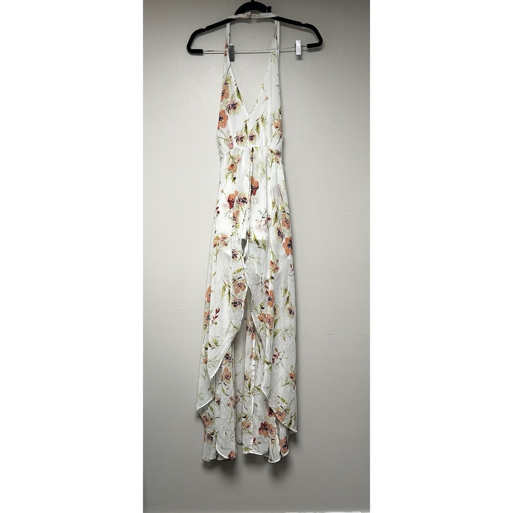 Shine Star Floral Cottagecore Whimsical Romantic Maxi Sun Dress Size XL Boho